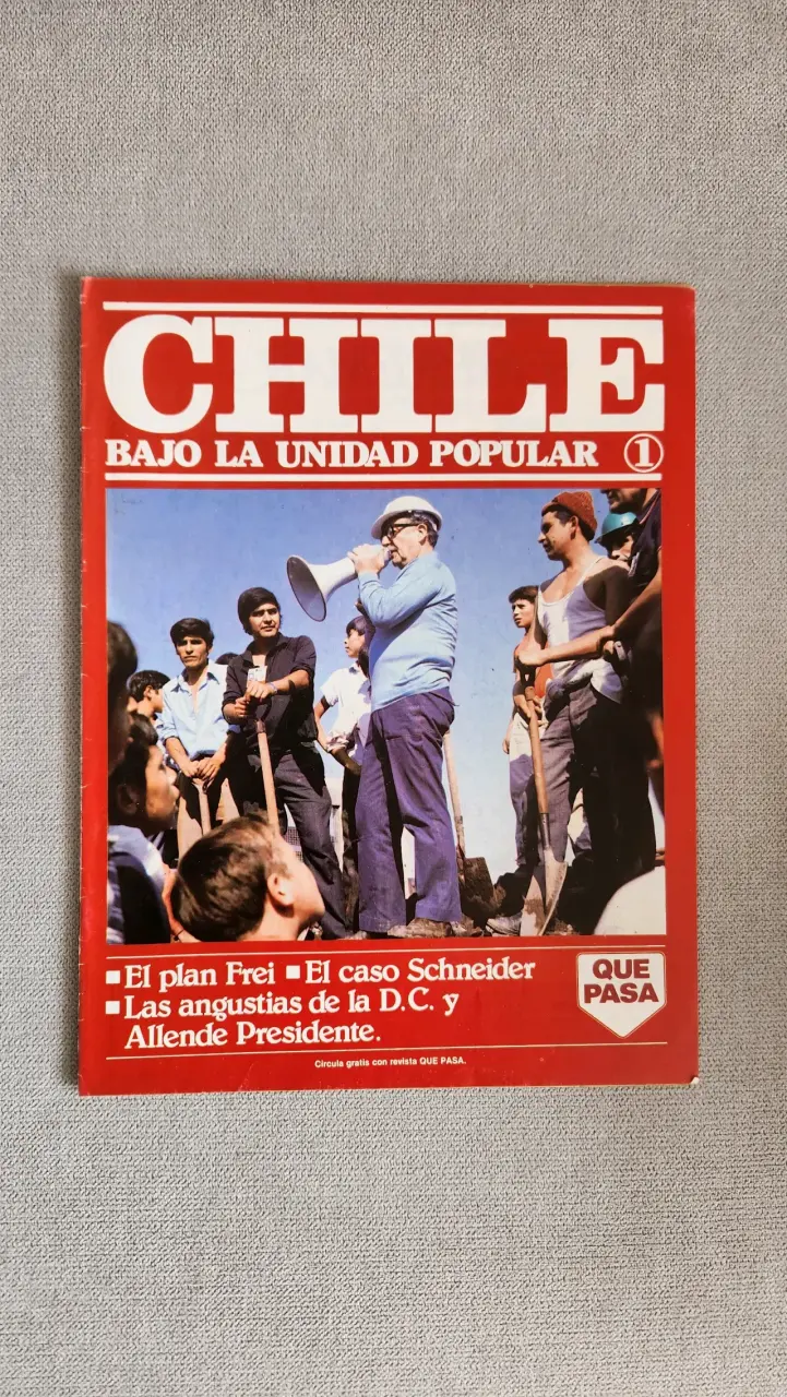 Revistas Chile Bajo La Unidad Popular Que Pasa - 4
