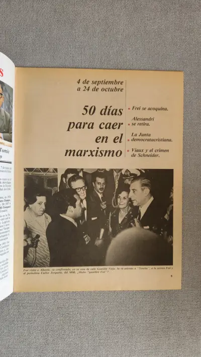 Revistas Chile Bajo La Unidad Popular Que Pasa - miniatura 5