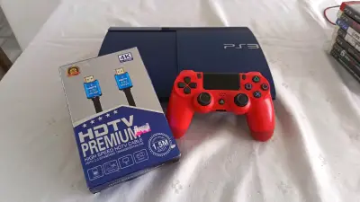 PS3 Super Slim blue edition - miniatura 1