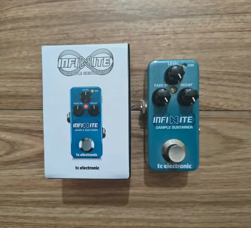 Pedal de efectos Infinite Sample Sustainer mini - 1