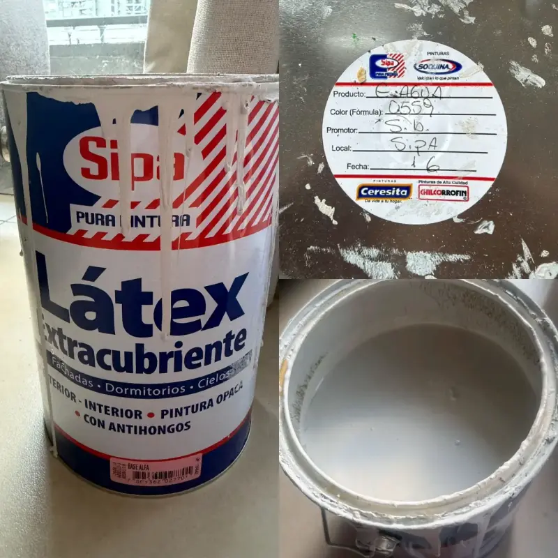Pintura Látex Extracubriente Sipa Gris