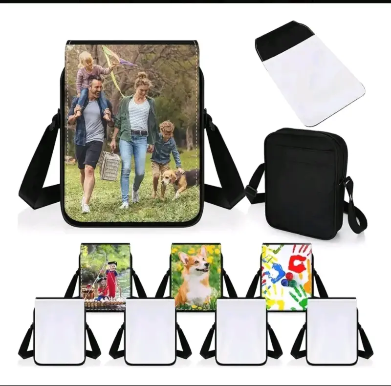 Bolso bandolera personalizable para sublimación - 1
