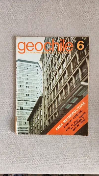 Revista Geochile N°6 Área Metropolitana - miniatura 1