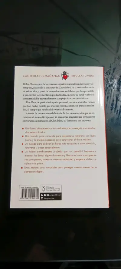 Libro El Club de las 5 de la Mañana de Robin Sharm - miniatura 2