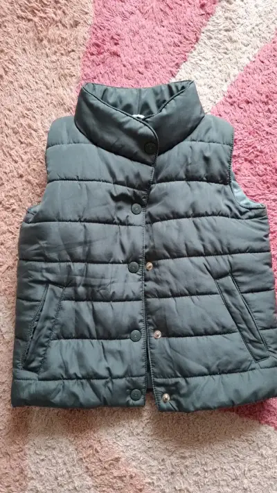Parka acolchada verde para niño Martin Pescador - miniatura 1