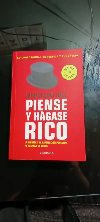 Libro 'Piense y Hágase Rico' de Napoleon Hill - miniatura 1