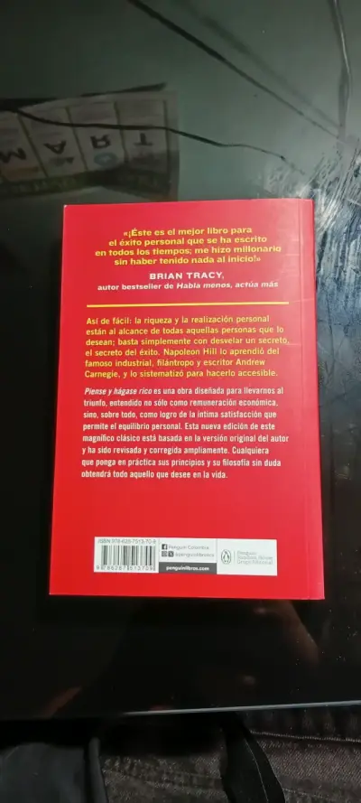 Libro 'Piense y Hágase Rico' de Napoleon Hill - miniatura 2