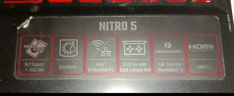 Laptop Acer Nitro 5 con Intel i5 y RTX 3050 - 3