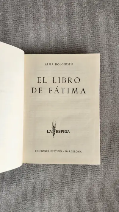 El Libro de Fátima de Alma Holgersen - miniatura 3