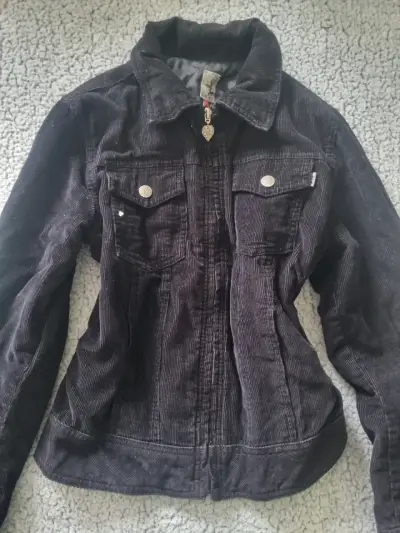 Chaqueta negra Robert Lewis para mujer - miniatura 1