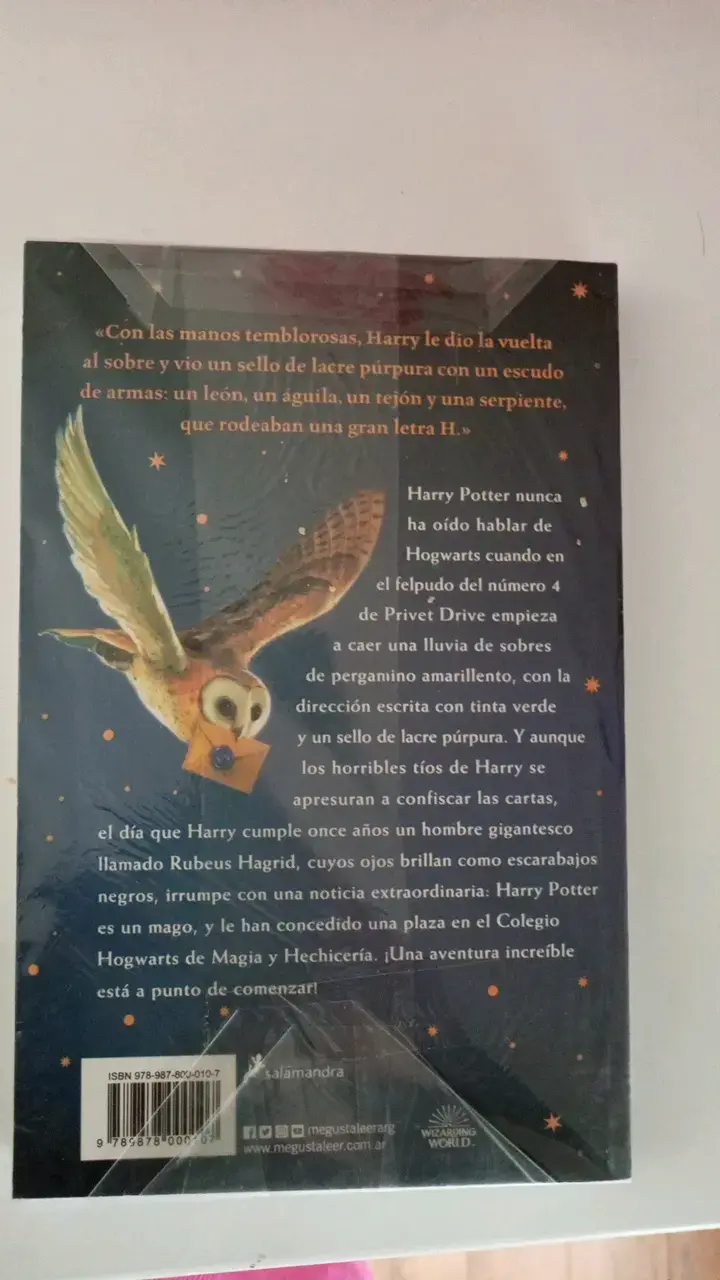 Libro Harry Potter y la Piedra Filosofal J.K. Rowling - 2