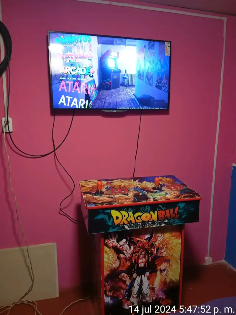 Máquina Arcade Dragon Ball con Juegos Retro - 1