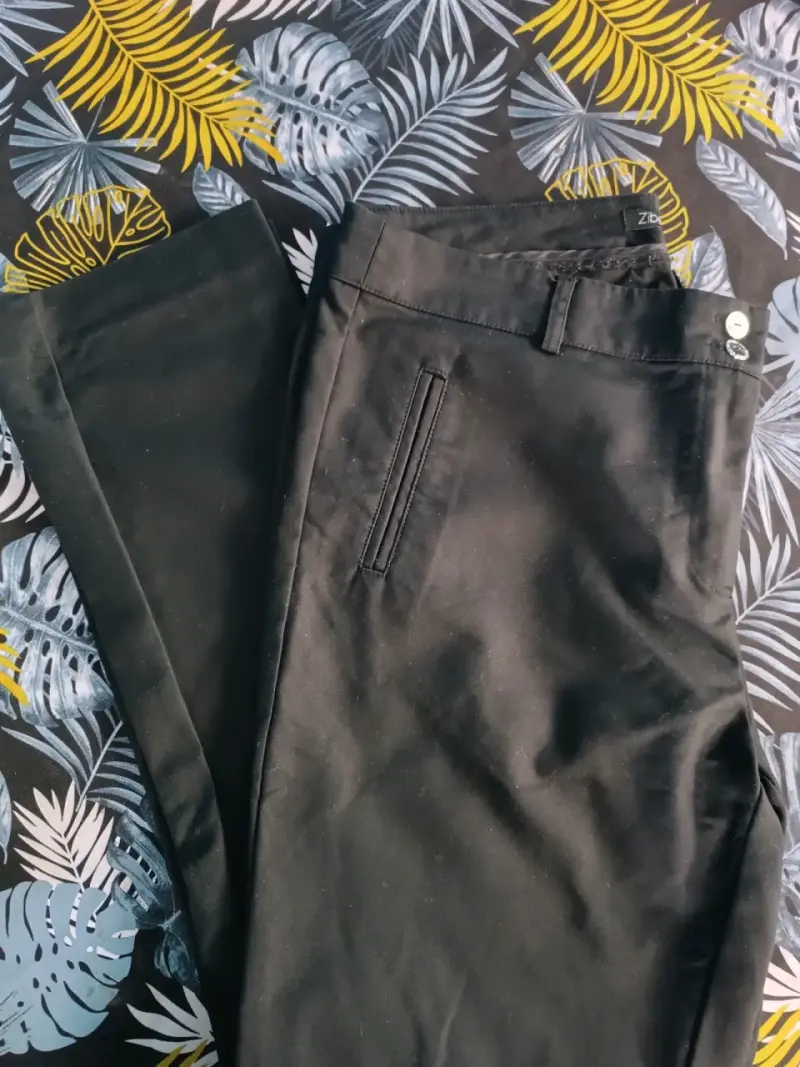 Pantalon negro de vestir Zibel talla 42 - 3
