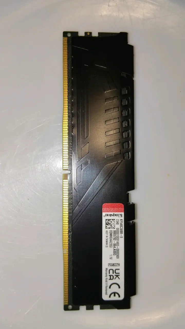 Memoria RAM Kingston Fury Beast DDR5 16GB y 8GB - 2