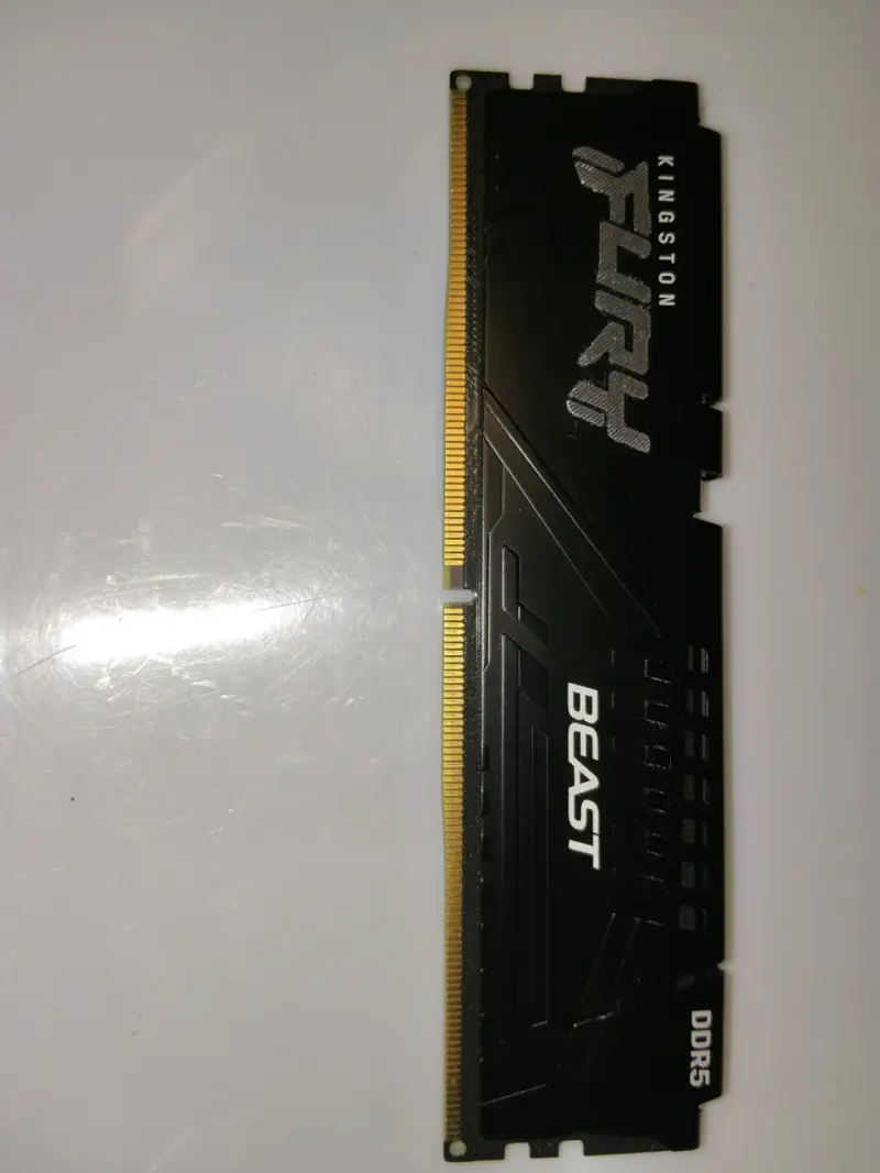 Memoria RAM Kingston Fury Beast DDR5 16GB y 8GB - 3
