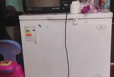 Congelador vertical Home en buen estado - miniatura 1