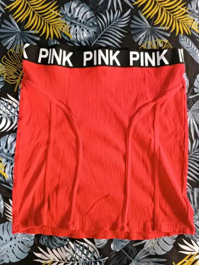 Conjunto deportivo rojo con banda elástica Pink - miniatura 3