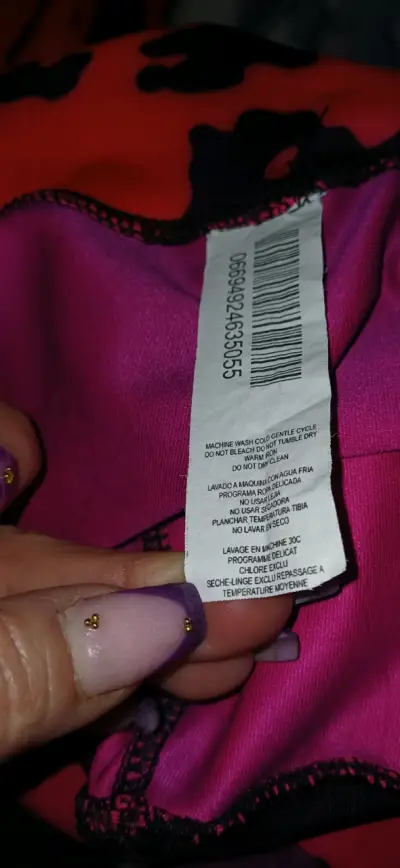 Leggings deportivos con diseño degradado rosa y negro - miniatura 4