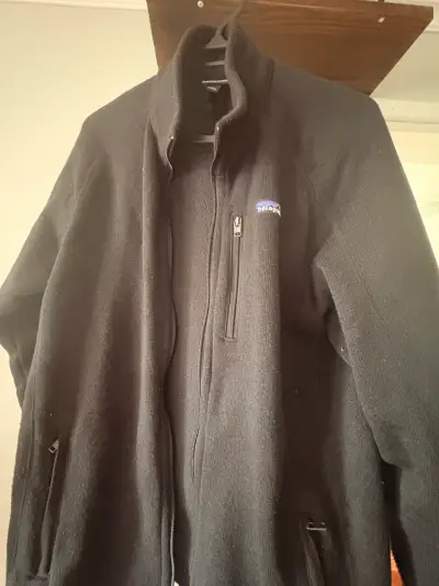 Chaqueta polar negra Patagonia para hombre - miniatura 1