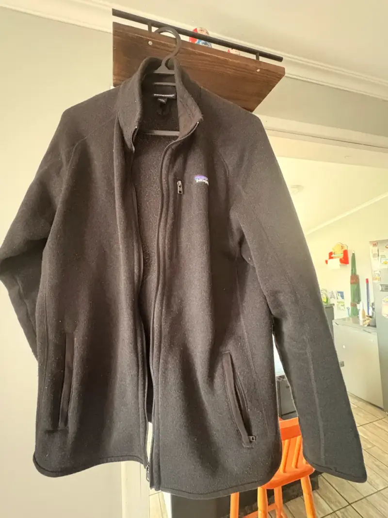 Chaqueta polar negra Patagonia para hombre - 3