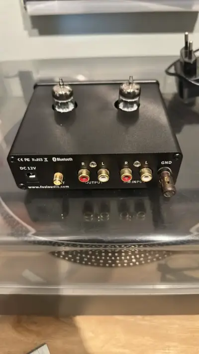 Preamplificador Fosi Audio Box X3 con Válvulas - miniatura 3