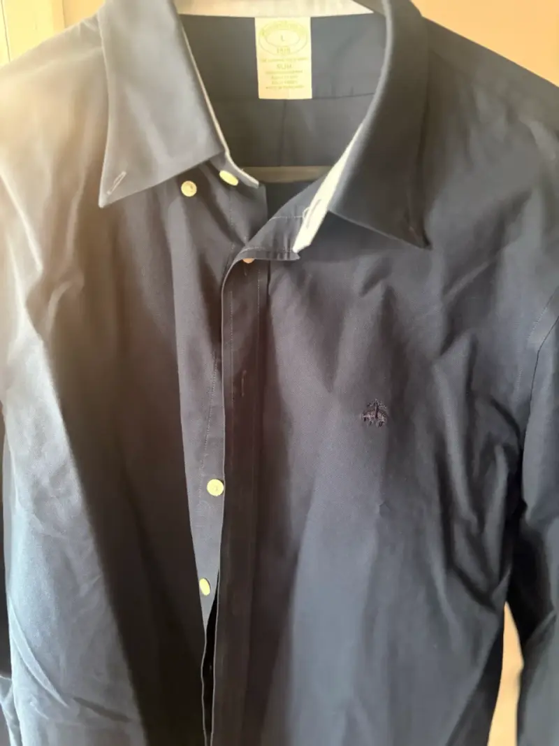 Camisa de vestir azul marino Brooks Brothers - 1