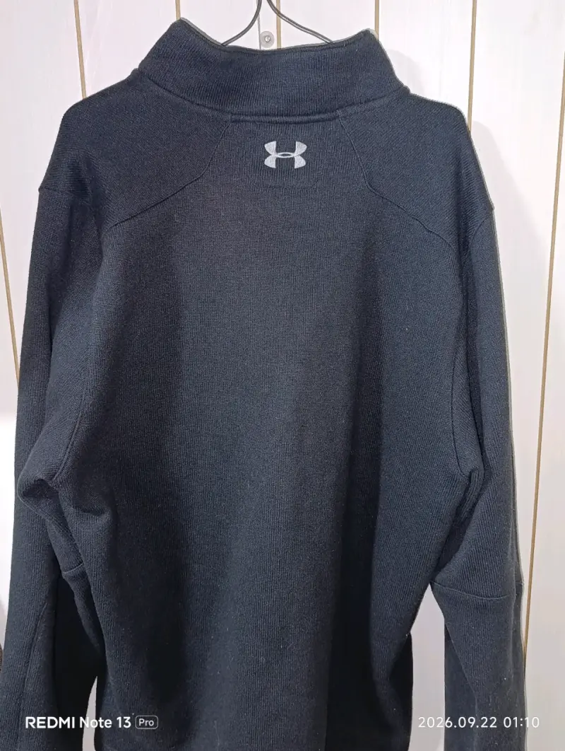 Polerón Negro Under Armour ColdGear Hombre - 3
