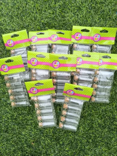 Pack de 72 frascos de vidrio con tapa de corcho - miniatura 1
