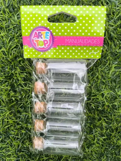 Pack de 72 frascos de vidrio con tapa de corcho - miniatura 4