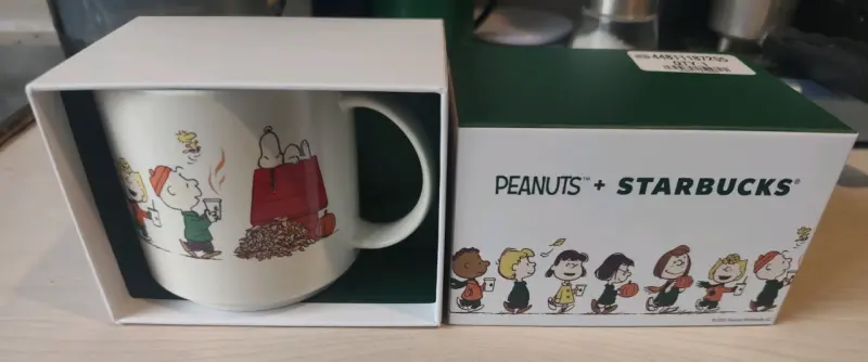 Taza Peanuts Starbucks edición especial - 1