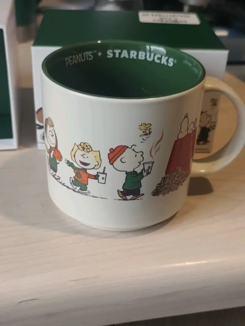 Taza Peanuts Starbucks edición especial - 3