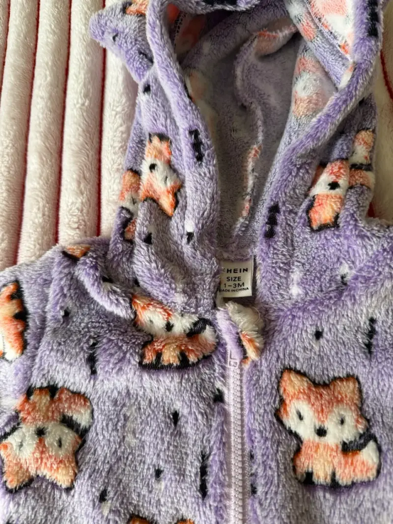 3 Pijamas de polar para bebé con diseños - 4