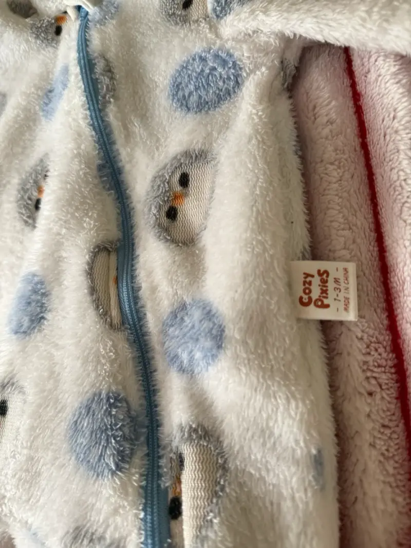 3 Pijamas de polar para bebé con diseños - 6