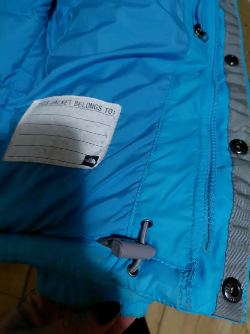 Chaqueta de plumas azul para niños The North Face - 5