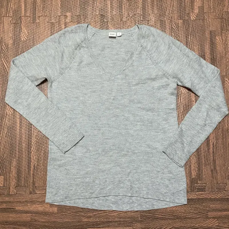 Suéter gris de mujer GAP talla XS - 1