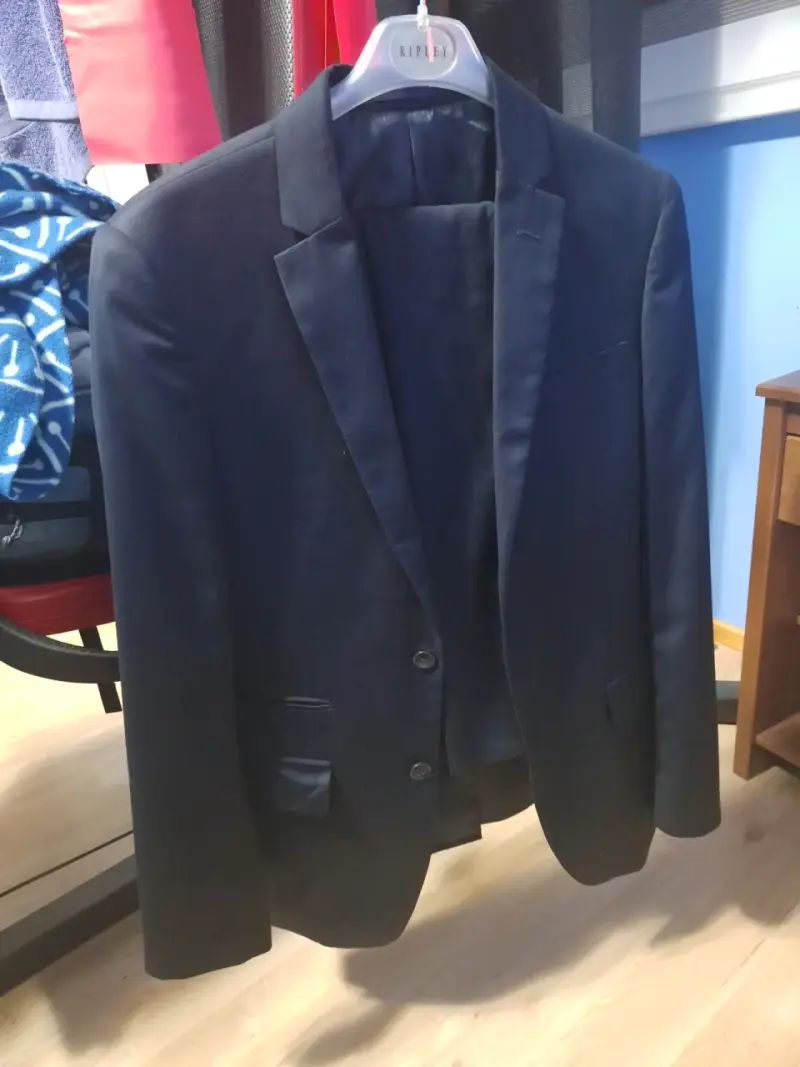 Terno azul marino marca Zibel - 6