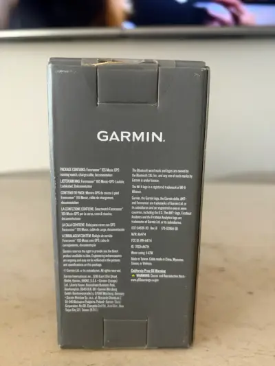Reloj GPS  Garmin Forerunner 165 music  Negro - miniatura 3
