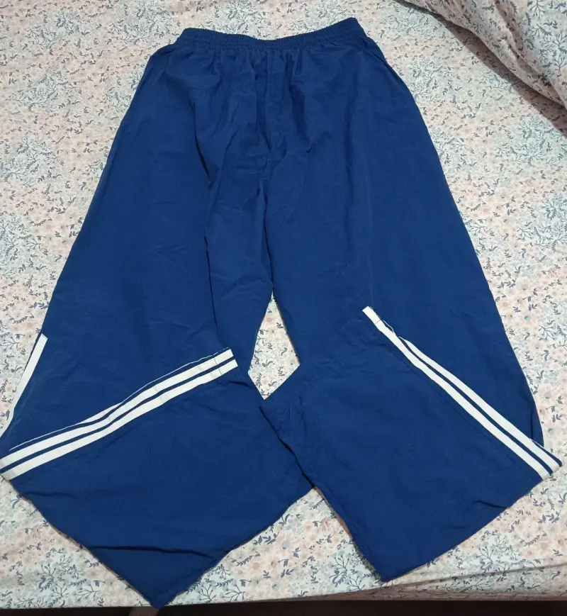 Pantalones deportivos azules Adidas unisex - 2