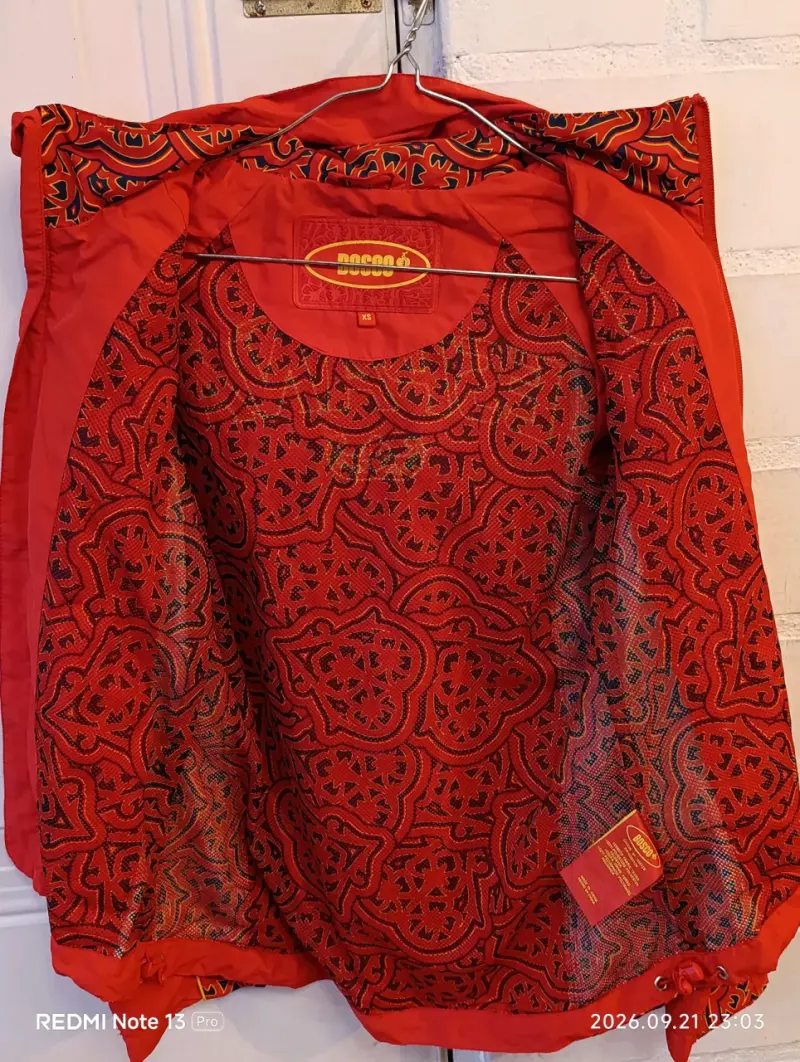 Chaqueta deportiva roja Bosco España - 2