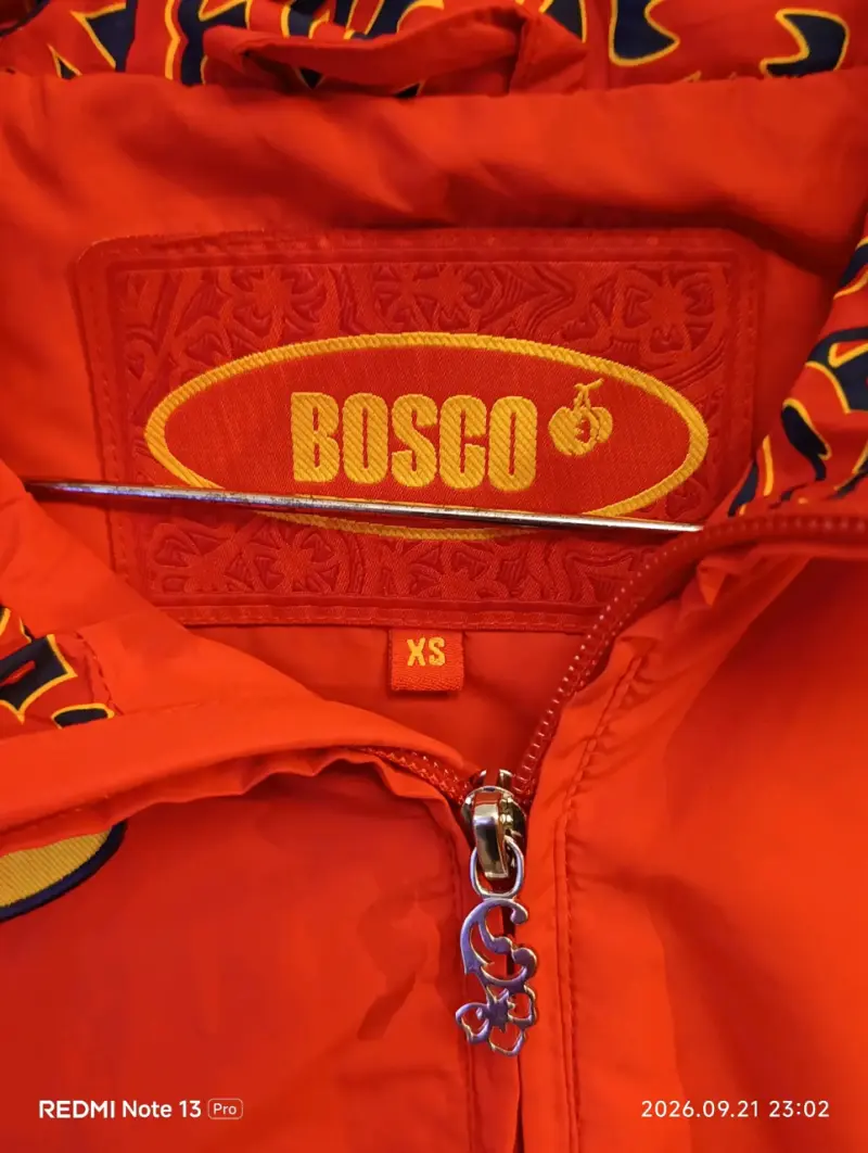 Chaqueta deportiva roja Bosco España - 3