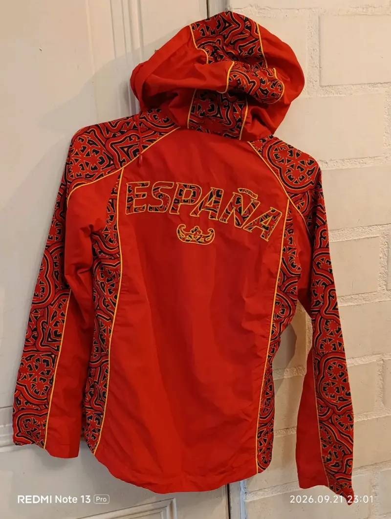 Chaqueta deportiva roja Bosco España - 4