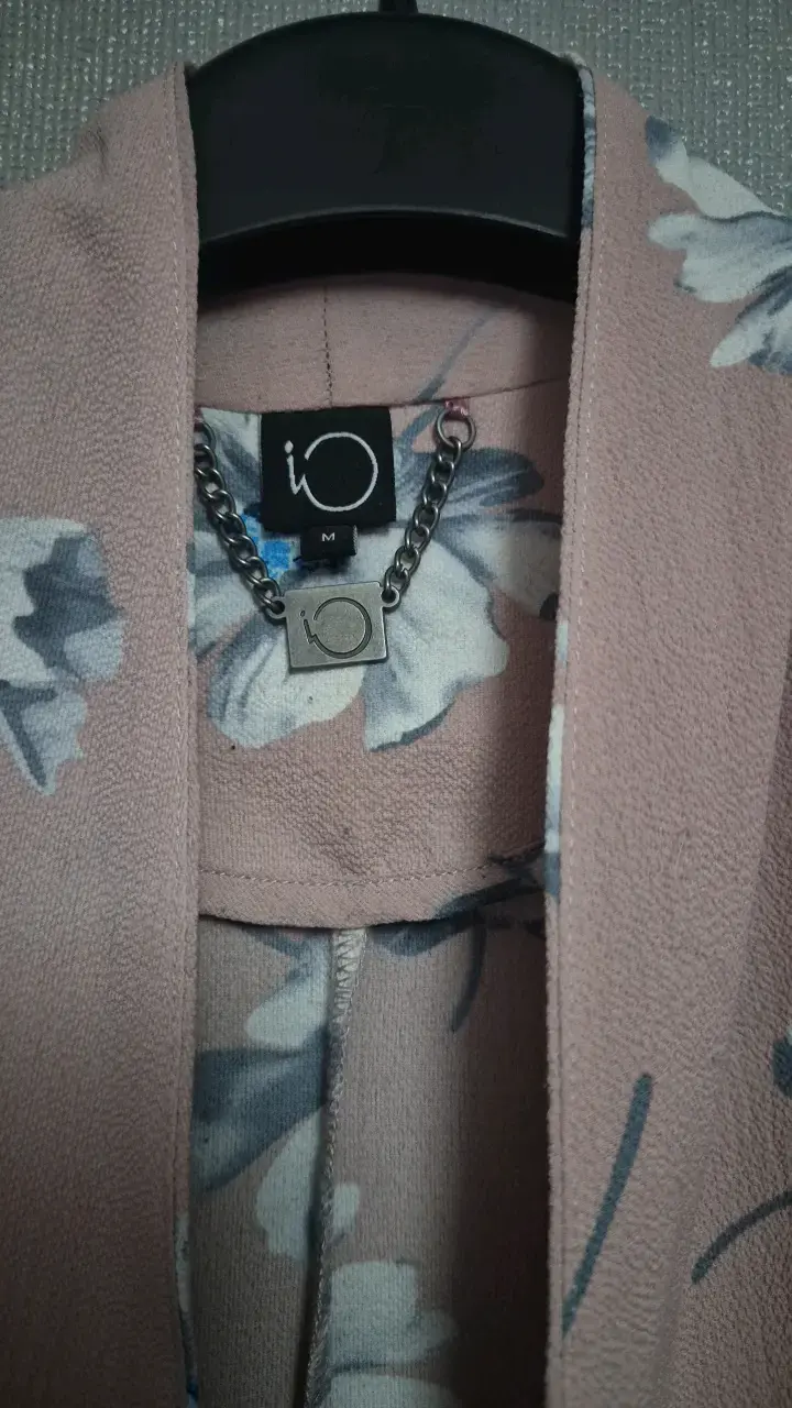 Cardigan floral rosa para mujer - 2