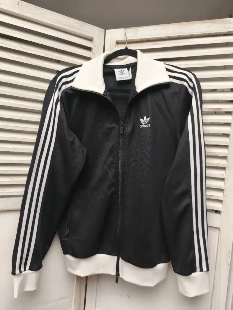 Chaqueta deportiva Adidas Beckenbauer negra tS