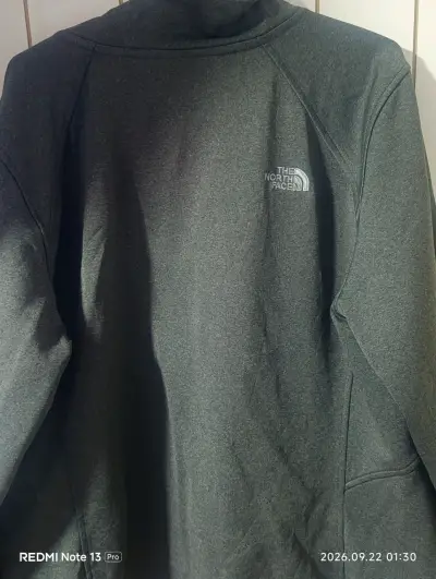 Chaqueta The North Face gris con logo bordado - miniatura 4