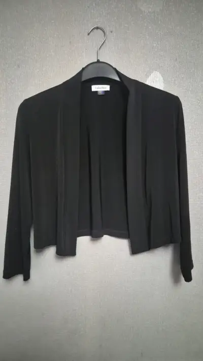 Chaqueta negra Calvin Klein elegante - miniatura 1