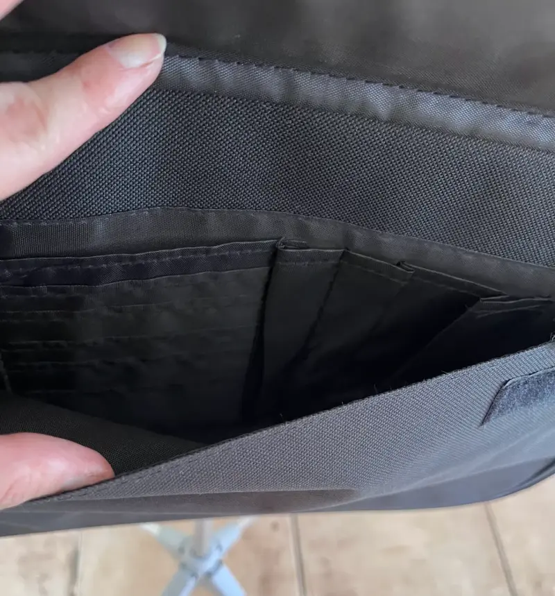Bolso maletín negro para notebook - 4