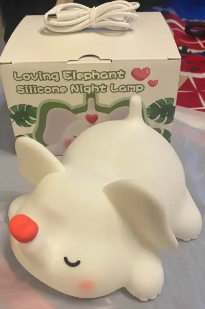 Lámpara LED de silicona elefante - miniatura 3