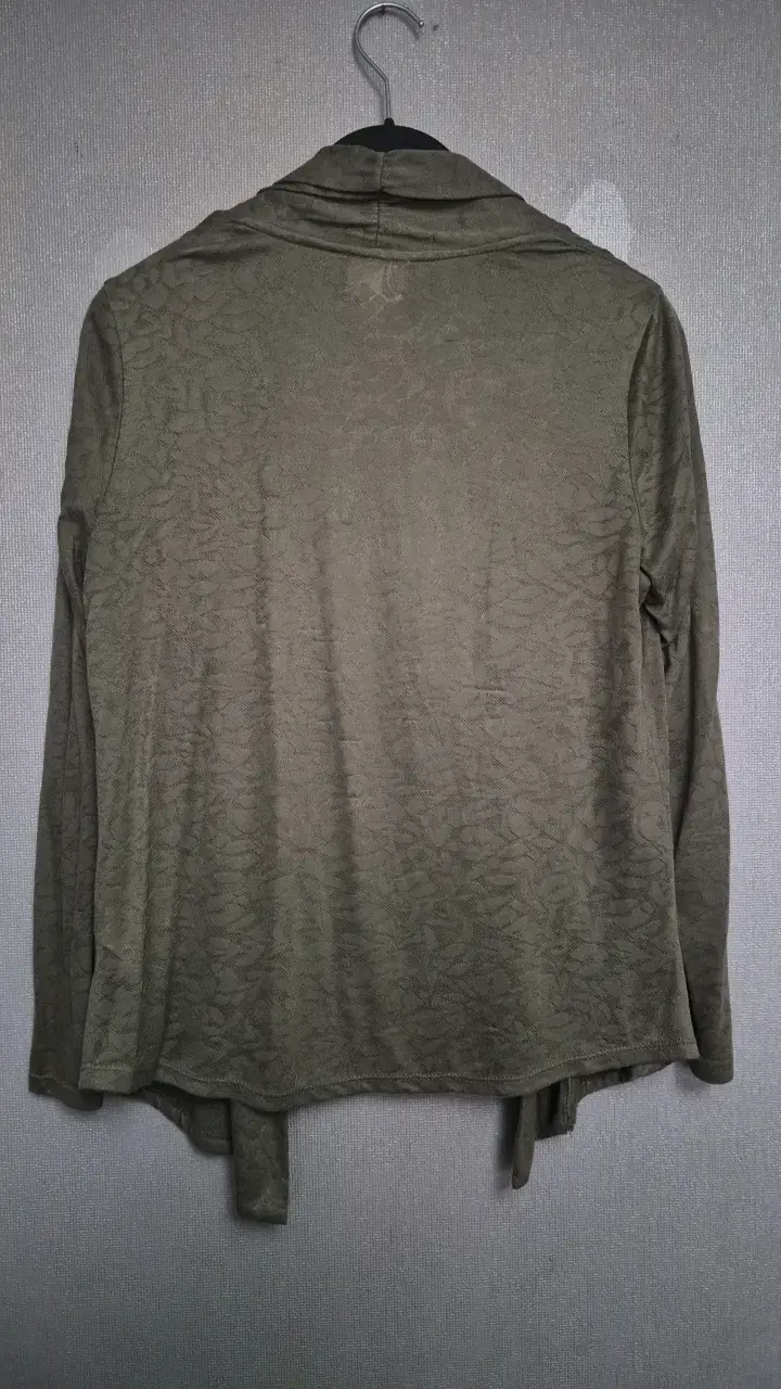 Cardigan verde oliva University Club talla S - 3