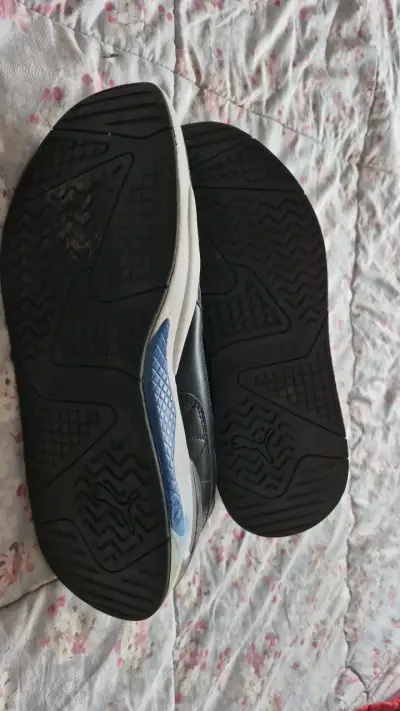 Zapatillas deportivas Puma negras y azules - miniatura 4
