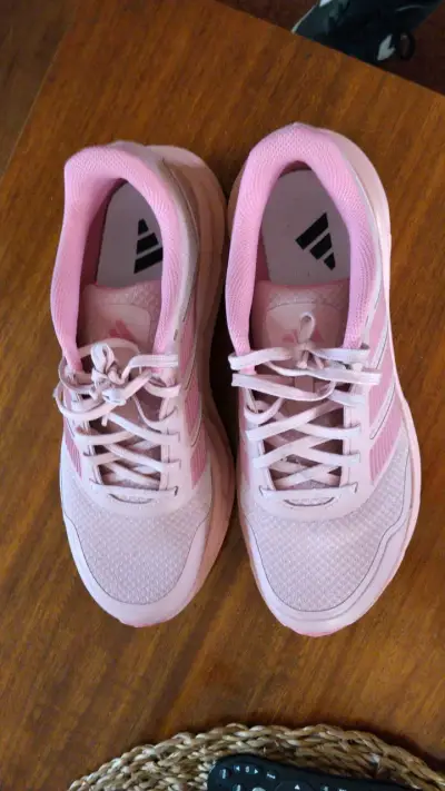 Zapatillas deportivas rosas para mujer Adidas - miniatura 3